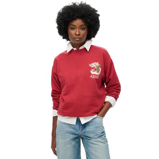 Superdry Suika Embroidered Loose Sweat